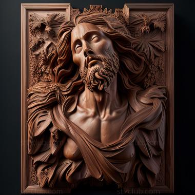 3D model st jesus (STL)